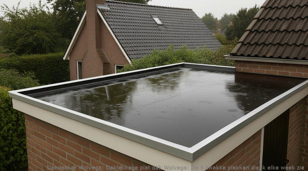 Daklekkage Plat Dak Wolvega